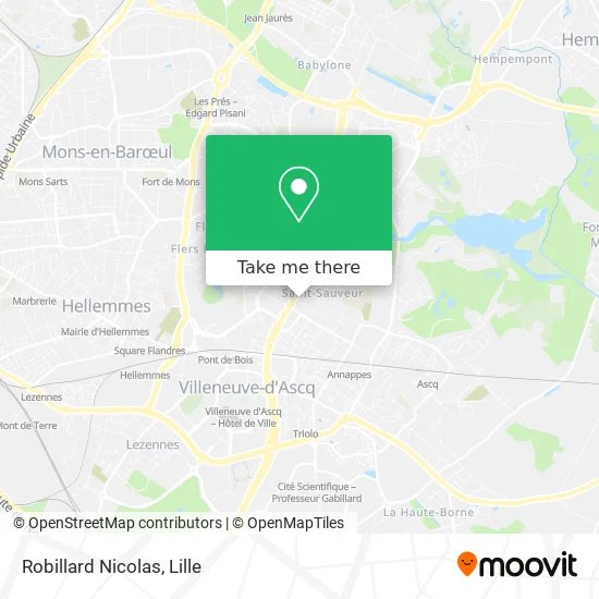 Robillard Nicolas map