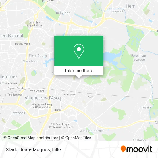 Stade Jean-Jacques map