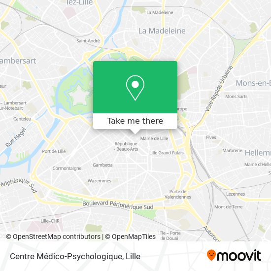 Centre Médico-Psychologique map