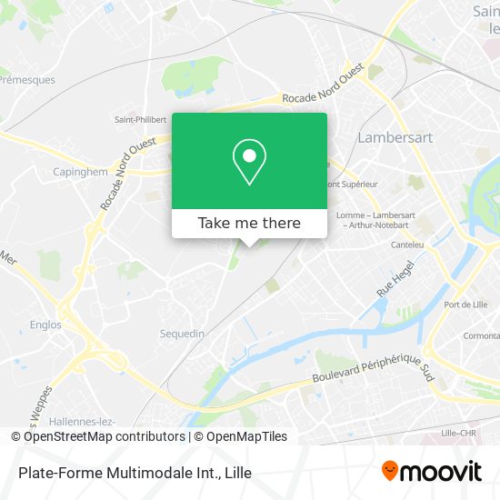 Plate-Forme Multimodale Int. map