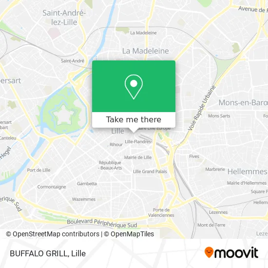 BUFFALO GRILL map