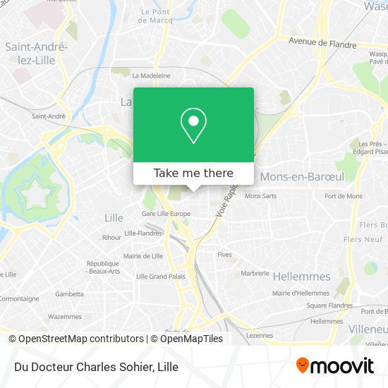 Du Docteur Charles Sohier map