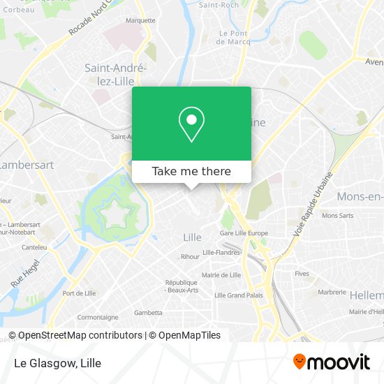 Le Glasgow map