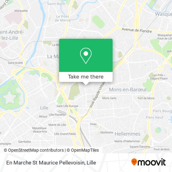 En Marche St Maurice Pellevoisin map