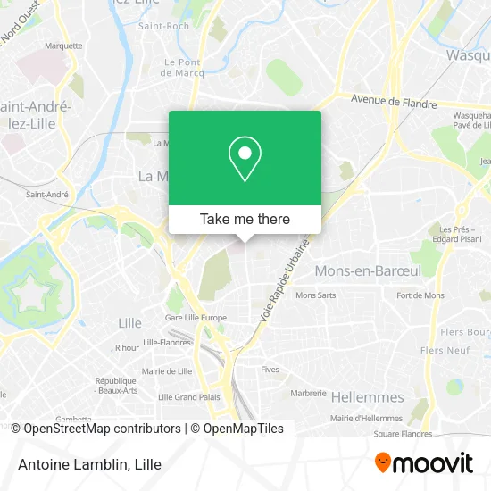 Antoine Lamblin map