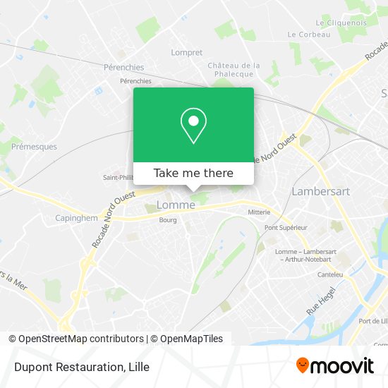 Dupont Restauration map