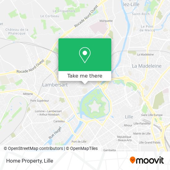 Home Property map