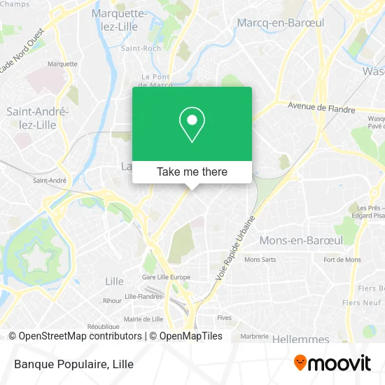 Banque Populaire map