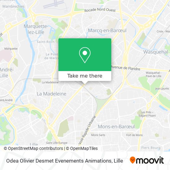 Odea Olivier Desmet Evenements Animations map