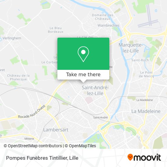 Pompes Funèbres Tintillier map