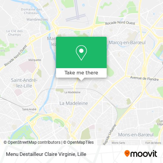 Menu Destailleur Claire Virginie map