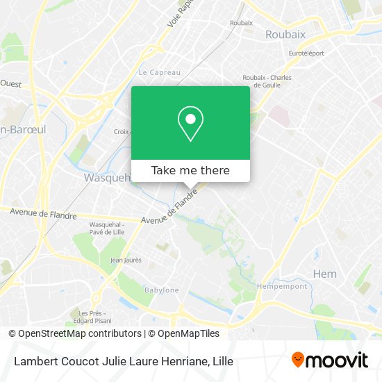 Lambert Coucot Julie Laure Henriane map