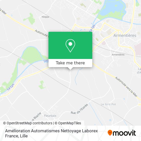 Amélioration Automatismes Nettoyage Laborex France map