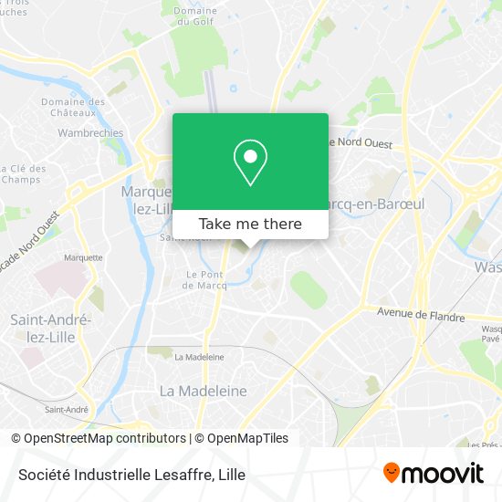 Société Industrielle Lesaffre map