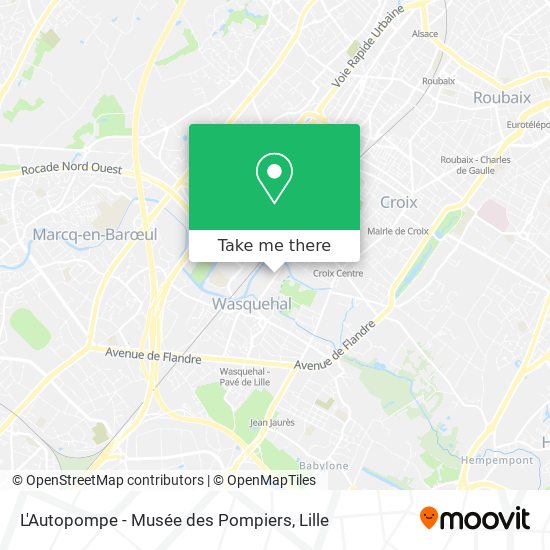 Mapa L'Autopompe - Musée des Pompiers