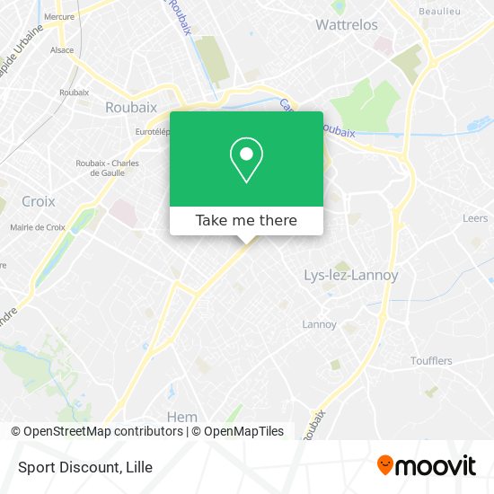 Sport Discount map