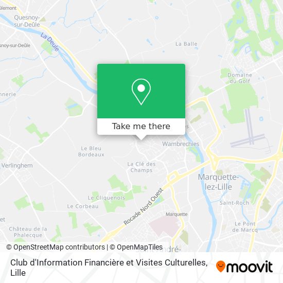 Club d'Information Financière et Visites Culturelles map