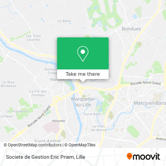 Societe de Gestion Eric Priem map