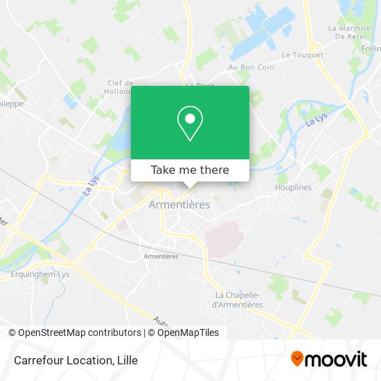 Carrefour Location map