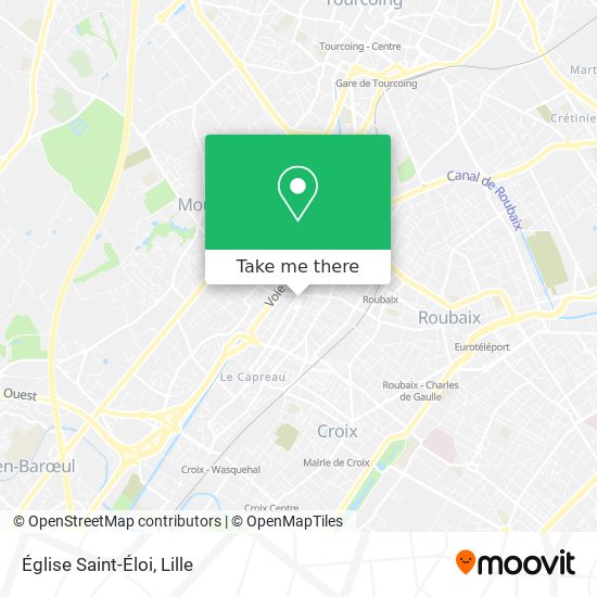 Église Saint-Éloi map