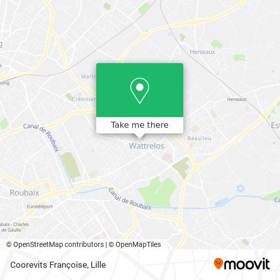 Coorevits Françoise map