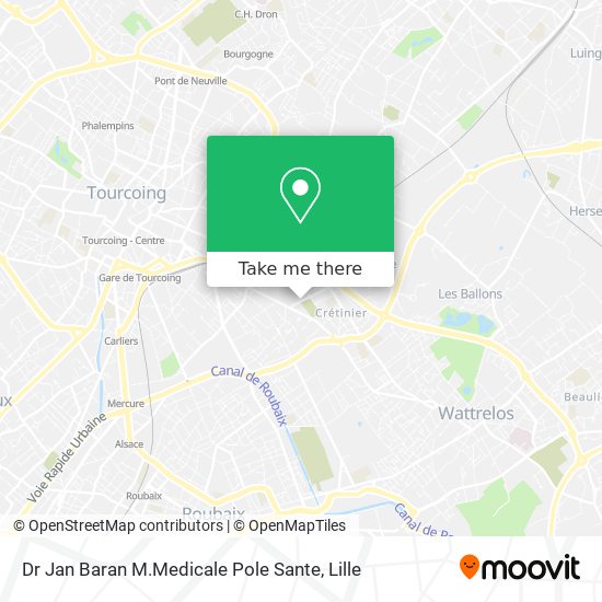 Dr Jan Baran M.Medicale Pole Sante map