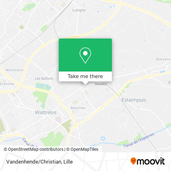 Mapa Vandenhende/Christian