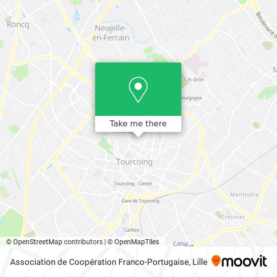 Association de Coopération Franco-Portugaise map