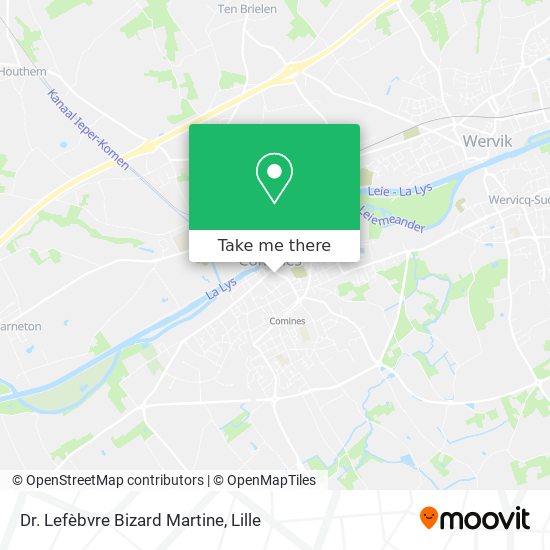 Dr. Lefèbvre Bizard Martine map