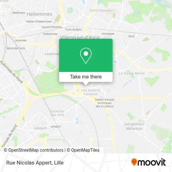 Rue Nicolas Appert map