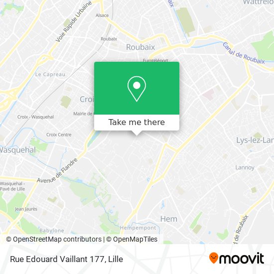 Rue Edouard Vaillant 177 map