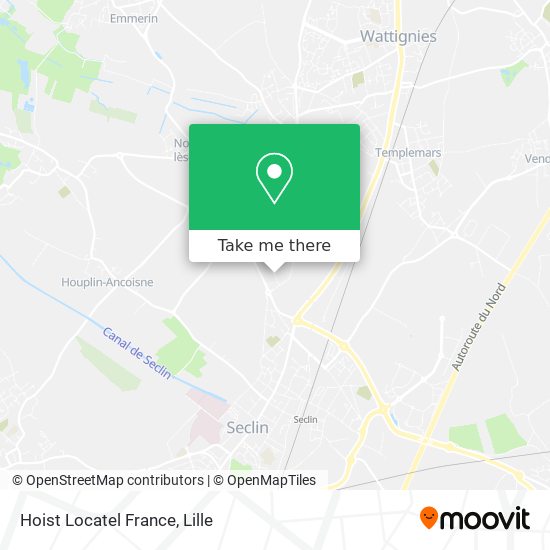 Hoist Locatel France map