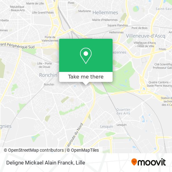 Deligne Mickael Alain Franck map