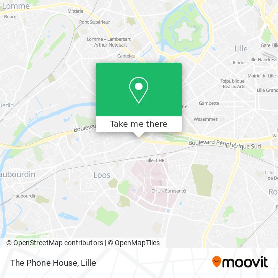 The Phone House map