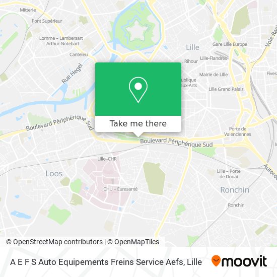 A E F S Auto Equipements Freins Service Aefs map
