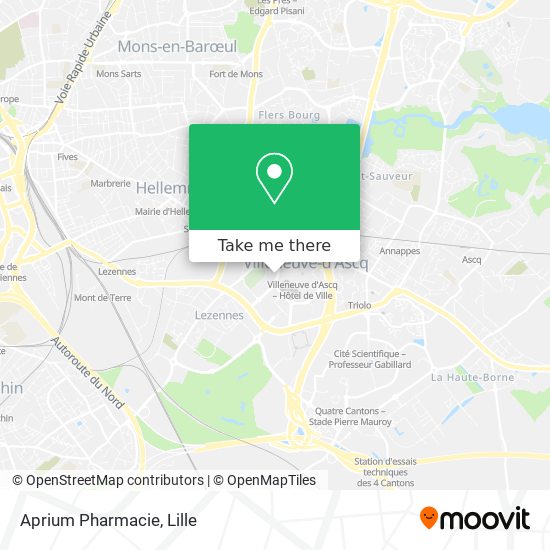 Aprium Pharmacie map