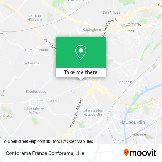 Conforama France Conforama map