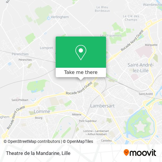 Mapa Theatre de la Mandarine