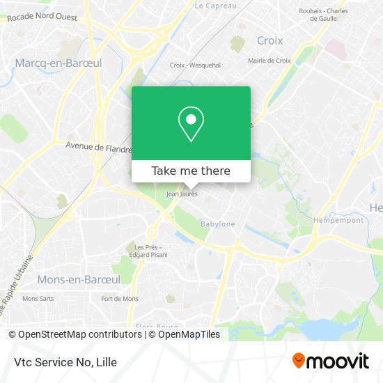 Vtc Service No map