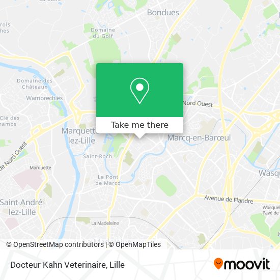 Docteur Kahn Veterinaire map