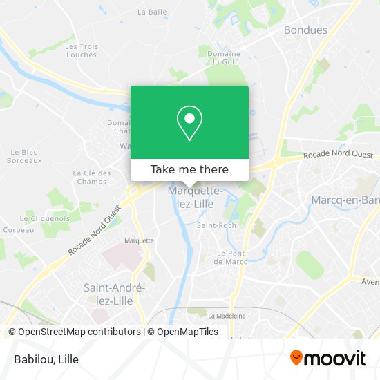 Babilou map