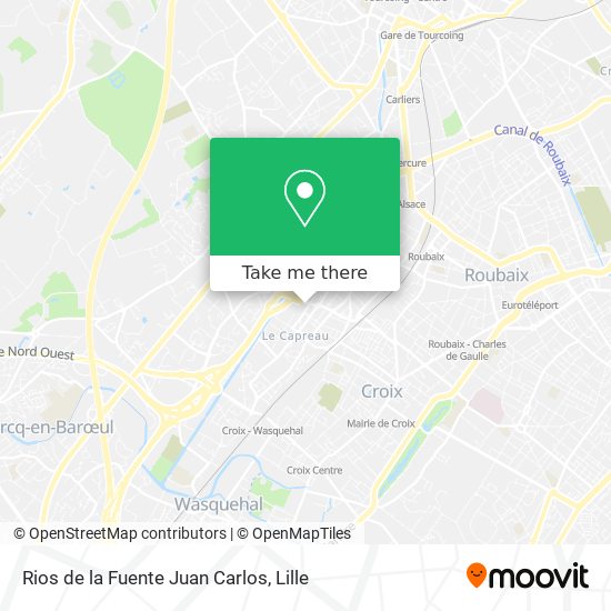 Rios de la Fuente Juan Carlos map