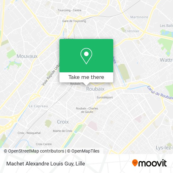 Machet Alexandre Louis Guy map