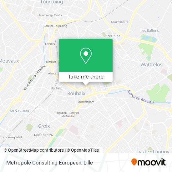 Metropole Consulting Europeen map