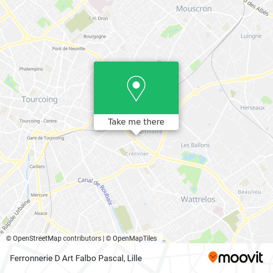 Ferronnerie D Art Falbo Pascal map