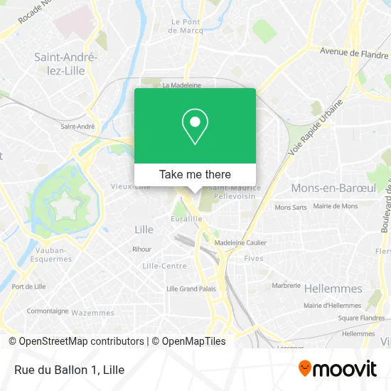 Rue du Ballon 1 map