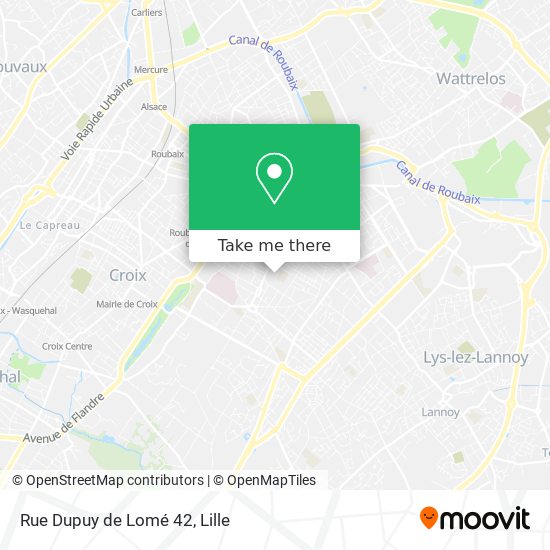 Rue Dupuy de Lomé 42 map