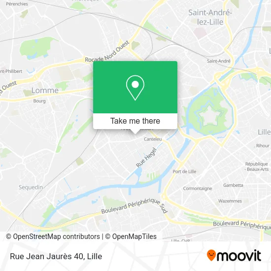 Rue Jean Jaurès 40 map