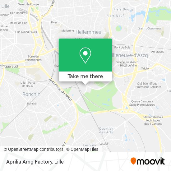 Aprilia Amg Factory map