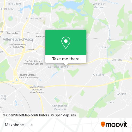 Maxphone map